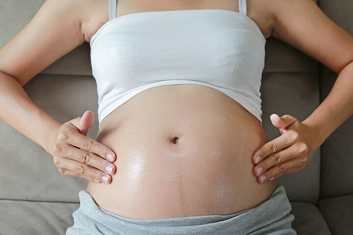 جفاف الجلد أثناء الحمل