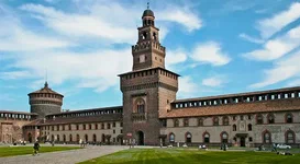مدينة ميلانو قلعة سفورزيسكو