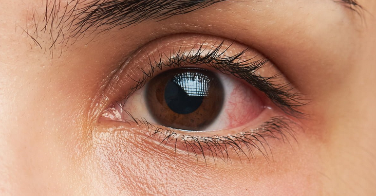 أعراض التهاب العين