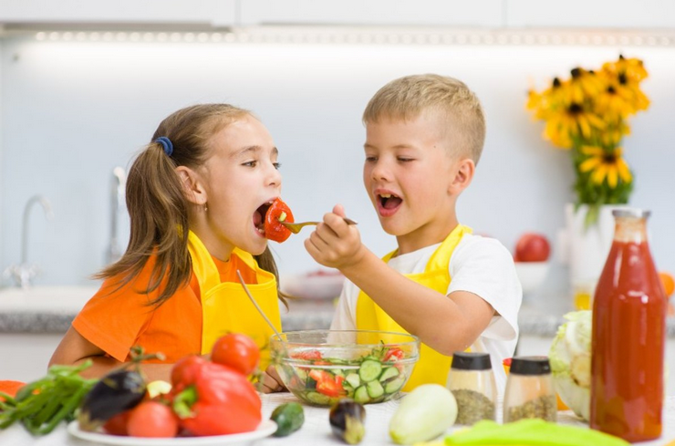 عادات الأكل للأطفال