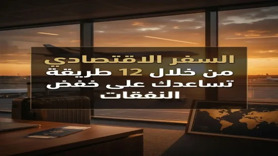 السفر الاقتصادي من خلال 12 طريقة تساعدك على خفض النفقات