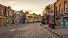 magnific camden market empty stree KjBctN3kqp 1
