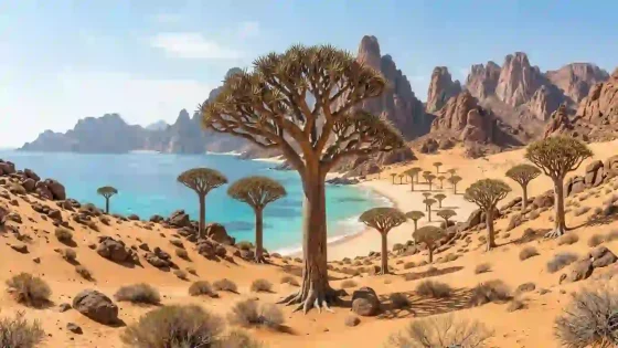 جزيرة سقطرى أغرب جزيرة في العالم بطبيعتها الفريدة