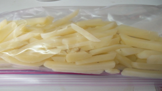 كيفية تخزين البطاطس في الفريزر