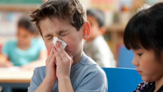 الإنفلونزا عند الأطفال