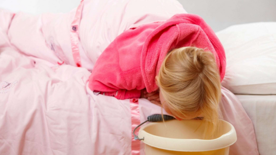 القيء عند الأطفال والرضع