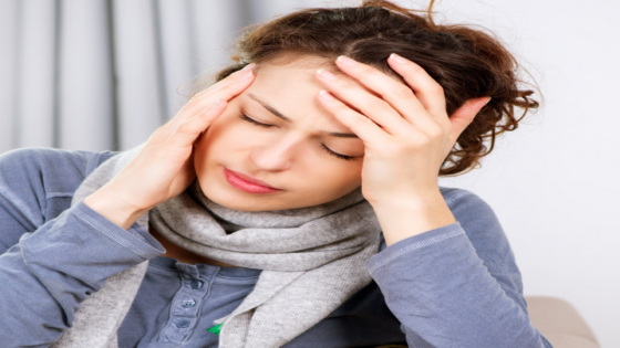 أعراض الصداع النصفي