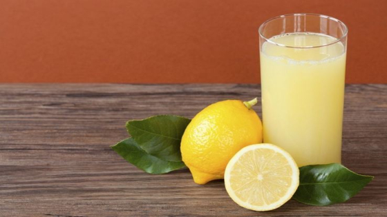 عصير الليمون والملح