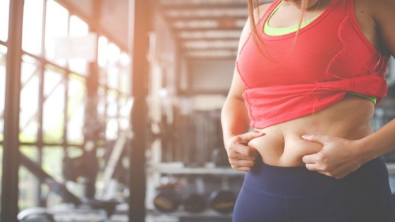 الدهون حول البطن