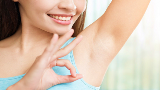 التعرق المفرط تحت الإبط