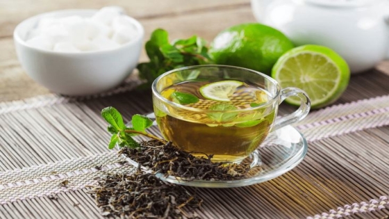 الشاي الاخضر