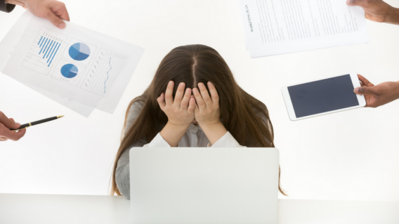 الاكتئاب المهني