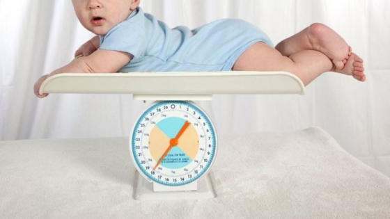 زيادة وزن الطفل