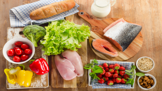 النظام الغذائي المتوازن