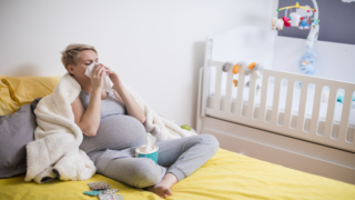 علاج الانفلونزا اثناء الحمل