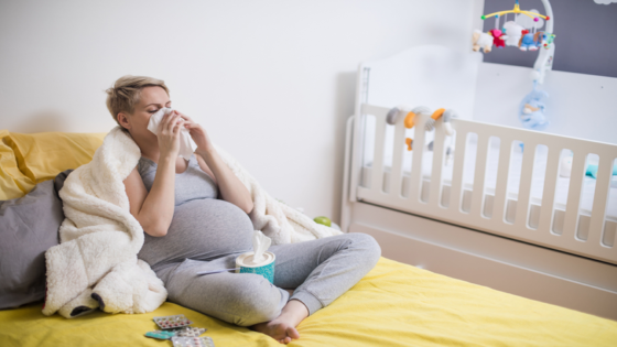 علاج الانفلونزا اثناء الحمل