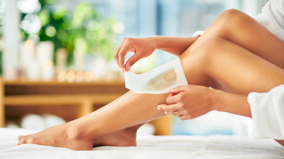 إزالة الشعر بالشمع