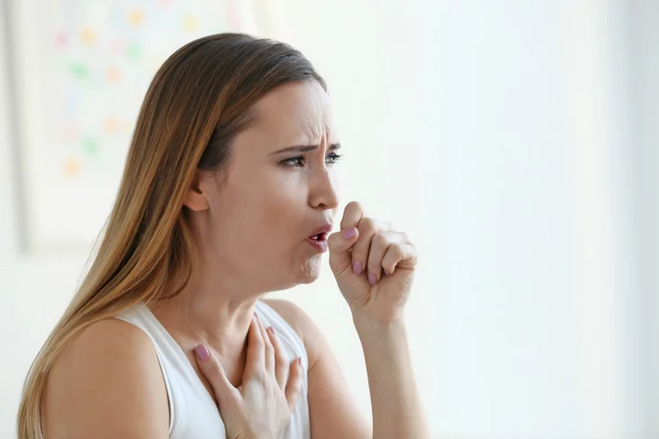 السعال الجاف التحسسي