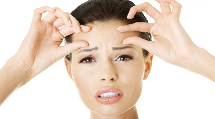 الإزالة الدائمة لـ تجاعيد الجبهة في المنزل تجاعيد الجبهة