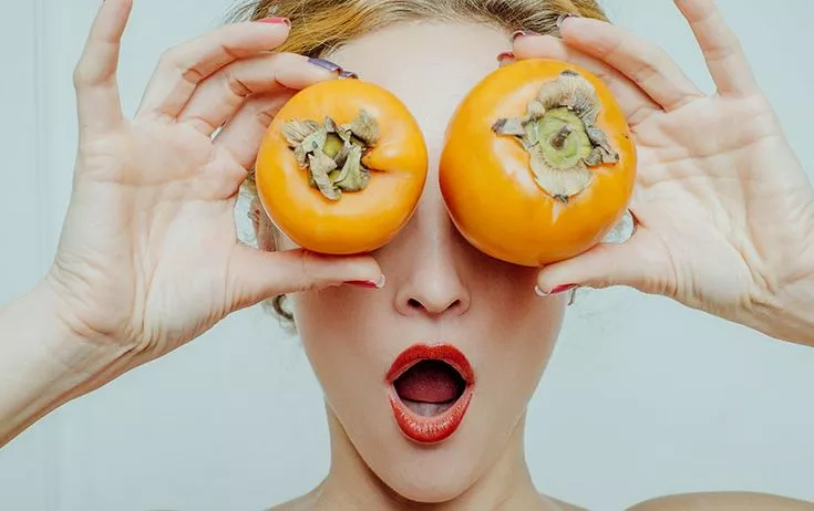 فوائد قناع البرسيمون للوجه قناع البرسيمون