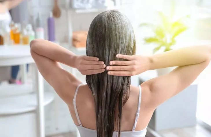 الشعر الجاف